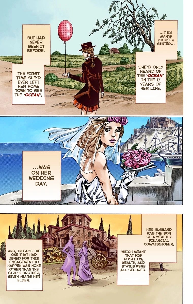 JoJo's Bizarre Adventure Part 7 - Steel Ball Run (Official Colored) Chapter 51 page 5 - Chapter 51: Wrecking Ball Part 1