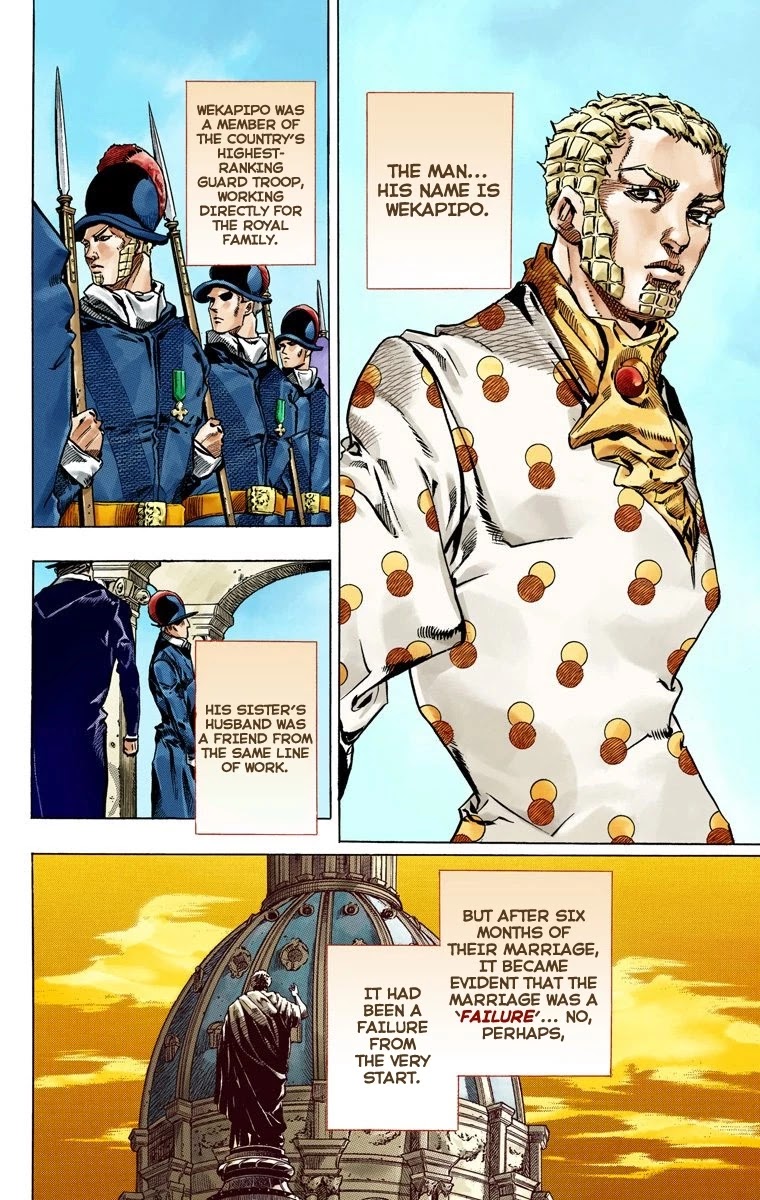 JoJo's Bizarre Adventure Part 7 - Steel Ball Run (Official Colored) Chapter 51 page 6 - Chapter 51: Wrecking Ball Part 1