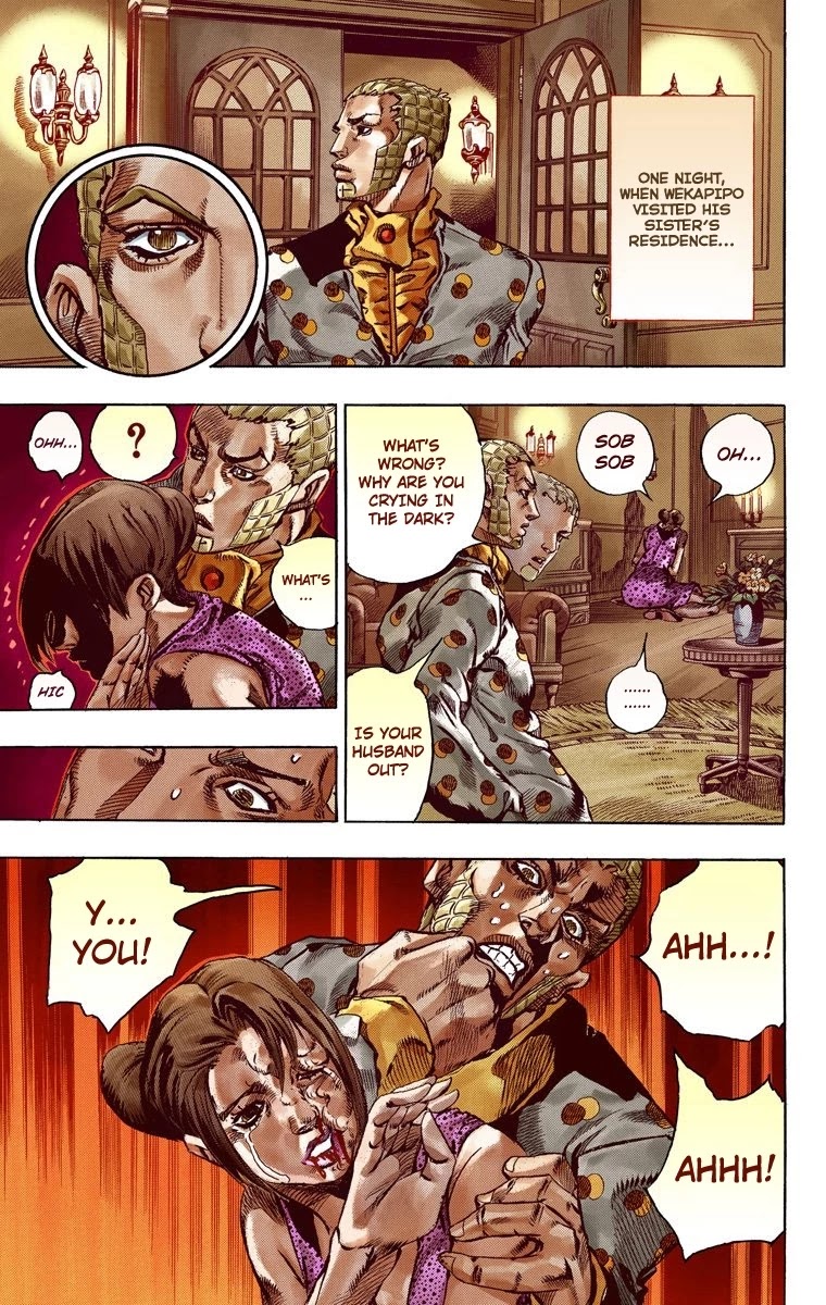 JoJo's Bizarre Adventure Part 7 - Steel Ball Run (Official Colored) Chapter 51 page 7 - Chapter 51: Wrecking Ball Part 1