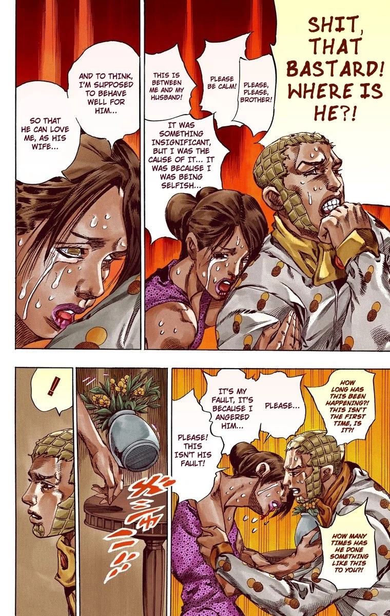 JoJo's Bizarre Adventure Part 7 - Steel Ball Run (Official Colored) Chapter 51 page 8 - Chapter 51: Wrecking Ball Part 1