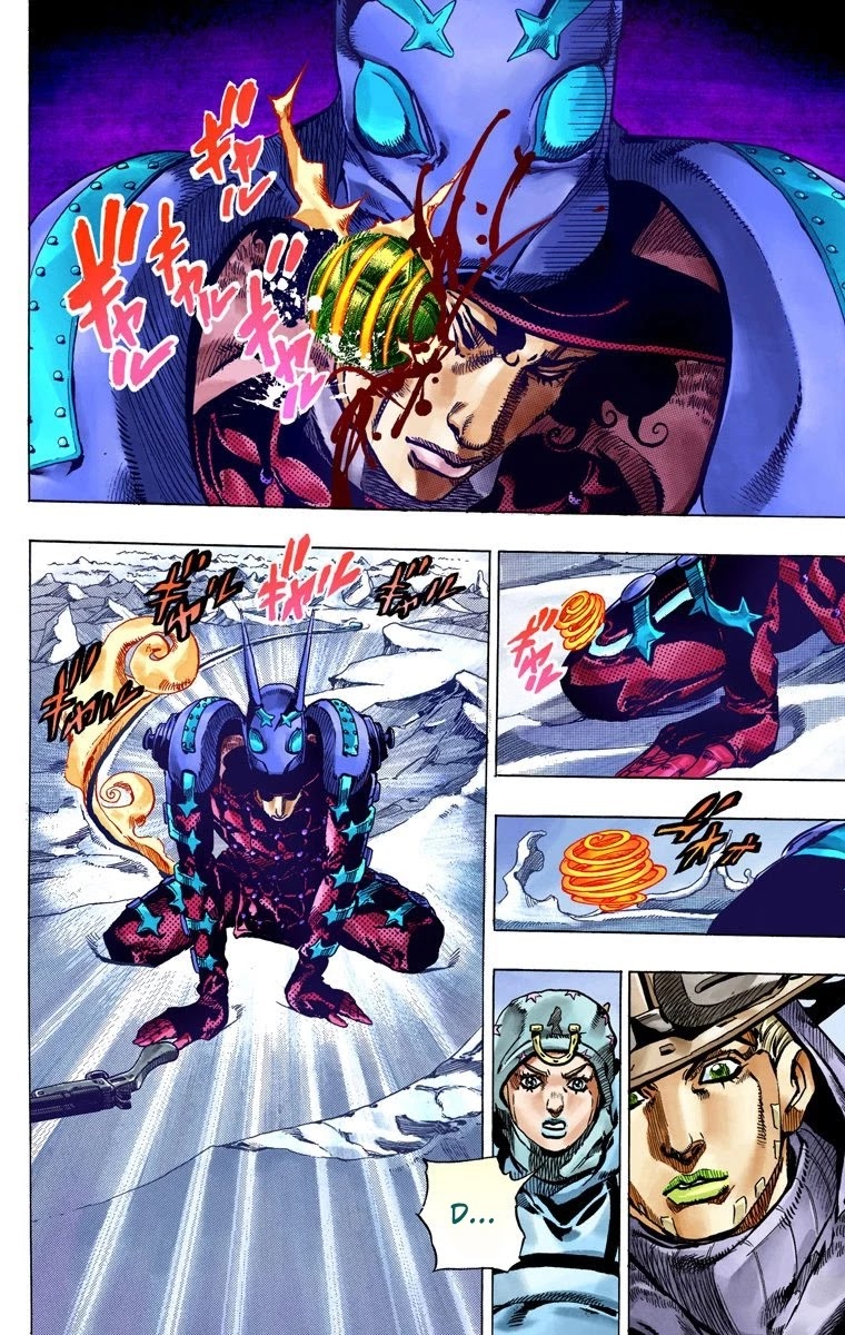 JoJo's Bizarre Adventure Part 7 - Steel Ball Run (Official Colored) Chapter 52 page 24 - Chapter 52: Wrecking Ball Part 2