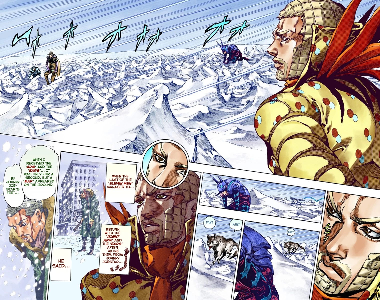 JoJo's Bizarre Adventure Part 7 - Steel Ball Run (Official Colored) Chapter 52 page 30 - Chapter 52: Wrecking Ball Part 2