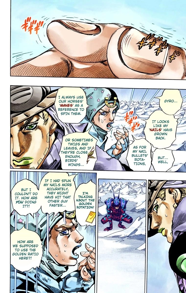 JoJo's Bizarre Adventure Part 7 - Steel Ball Run (Official Colored) Chapter 52 page 33 - Chapter 52: Wrecking Ball Part 2