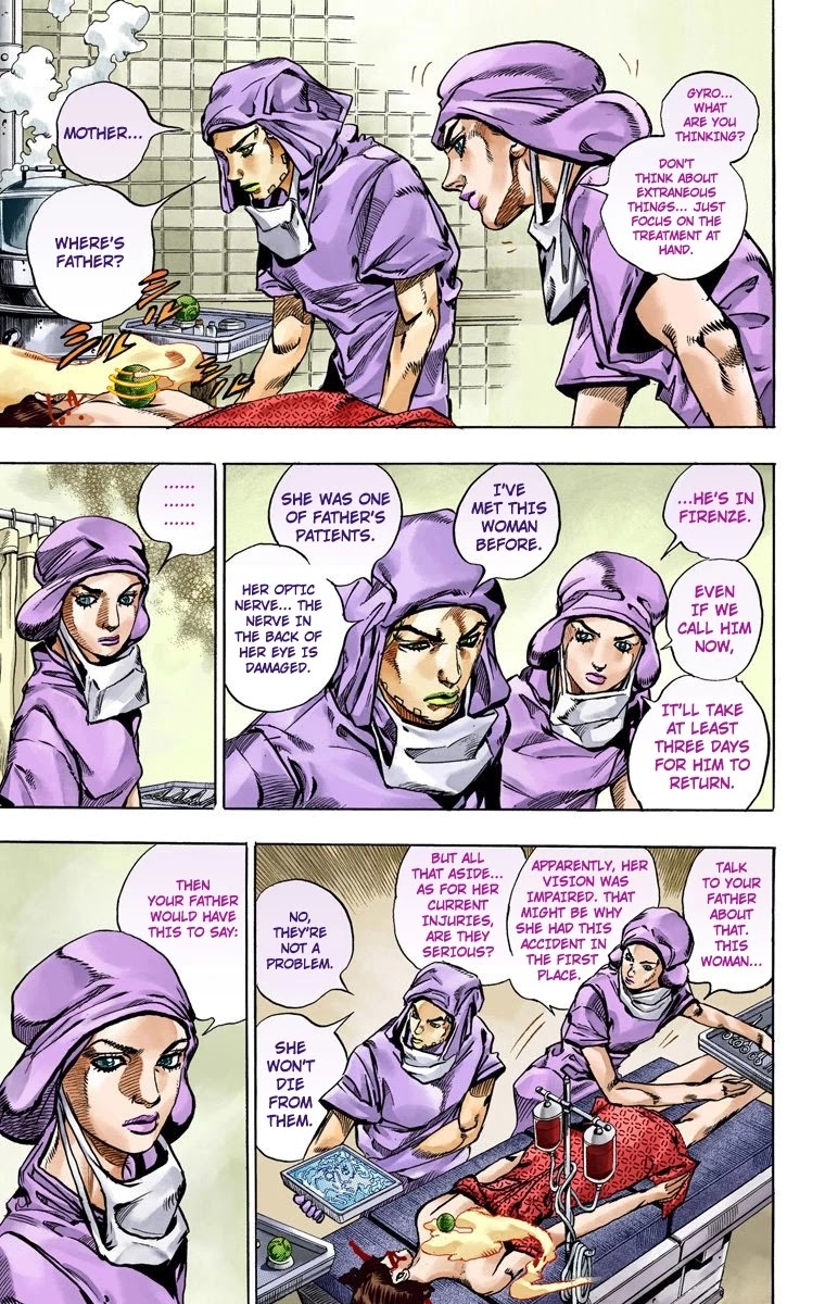 JoJo's Bizarre Adventure Part 7 - Steel Ball Run (Official Colored) Chapter 52 page 6 - Chapter 52: Wrecking Ball Part 2