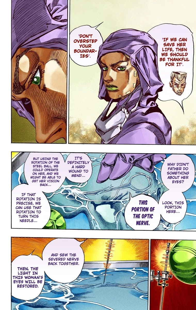 JoJo's Bizarre Adventure Part 7 - Steel Ball Run (Official Colored) Chapter 52 page 7 - Chapter 52: Wrecking Ball Part 2