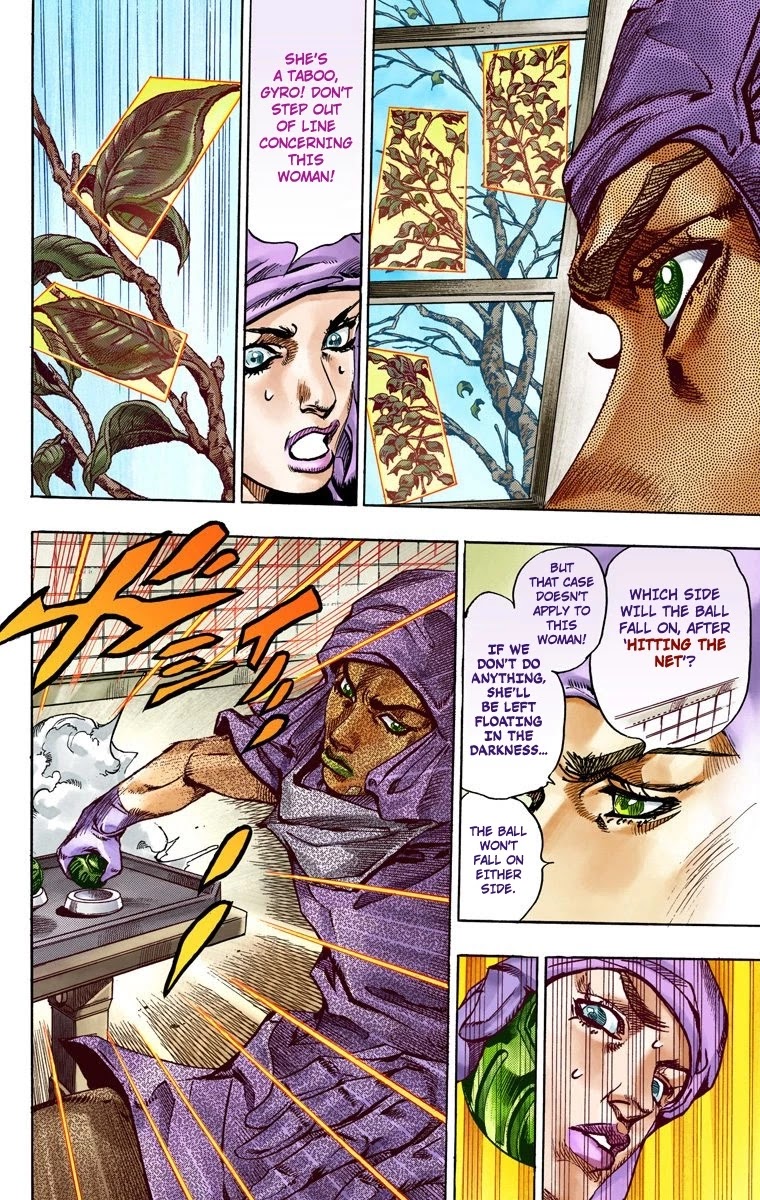 JoJo's Bizarre Adventure Part 7 - Steel Ball Run (Official Colored) Chapter 52 page 9 - Chapter 52: Wrecking Ball Part 2