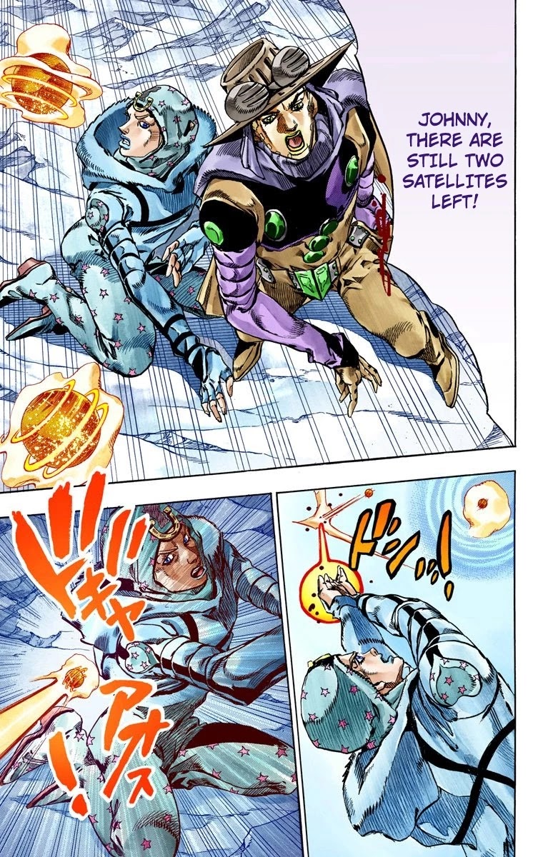 JoJo's Bizarre Adventure Part 7 - Steel Ball Run (Official Colored) Chapter 53 page 11 - Chapter 53: Wrecking Ball Part 3