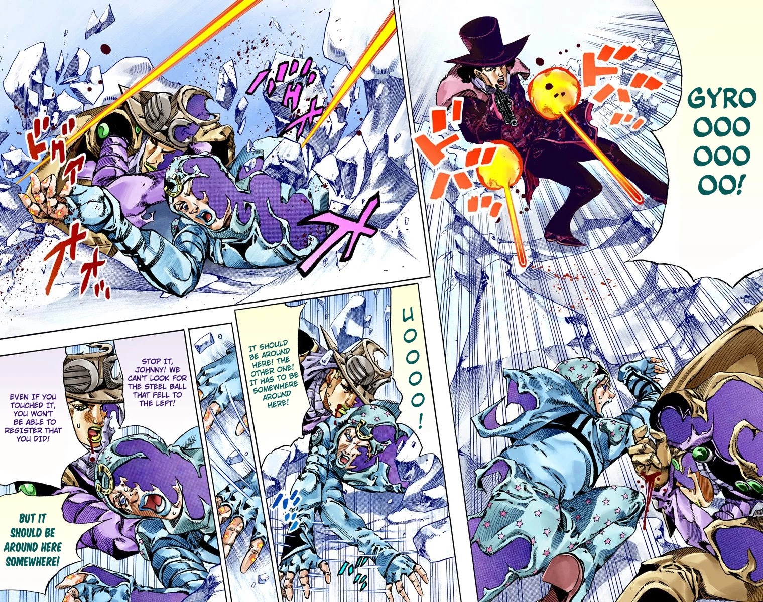 JoJo's Bizarre Adventure Part 7 - Steel Ball Run (Official Colored) Chapter 53 page 26 - Chapter 53: Wrecking Ball Part 3