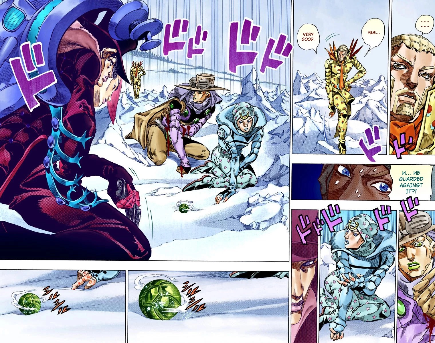 JoJo's Bizarre Adventure Part 7 - Steel Ball Run (Official Colored) Chapter 53 page 30 - Chapter 53: Wrecking Ball Part 3