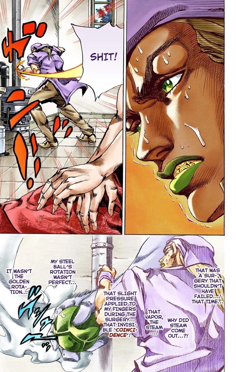 JoJo's Bizarre Adventure Part 7 - Steel Ball Run (Official Colored) Chapter 53 page 4 - Chapter 53: Wrecking Ball Part 3