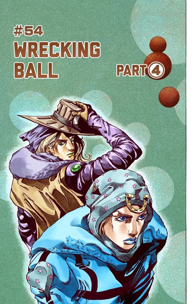 JoJo's Bizarre Adventure Part 7 - Steel Ball Run (Official Colored) Chapter 54 page 2 - Chapter 54: Wrecking Ball Part 4