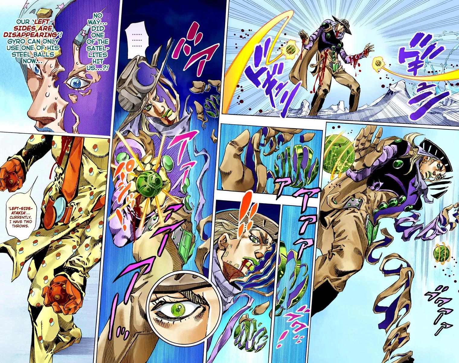 JoJo's Bizarre Adventure Part 7 - Steel Ball Run (Official Colored) Chapter 54 page 23 - Chapter 54: Wrecking Ball Part 4