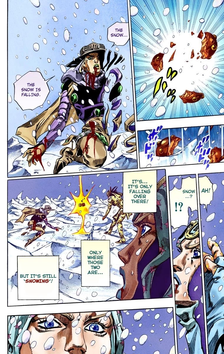 JoJo's Bizarre Adventure Part 7 - Steel Ball Run (Official Colored) Chapter 54 page 30 - Chapter 54: Wrecking Ball Part 4