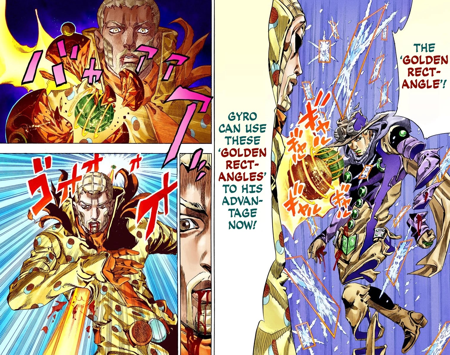 JoJo's Bizarre Adventure Part 7 - Steel Ball Run (Official Colored) Chapter 54 page 32 - Chapter 54: Wrecking Ball Part 4