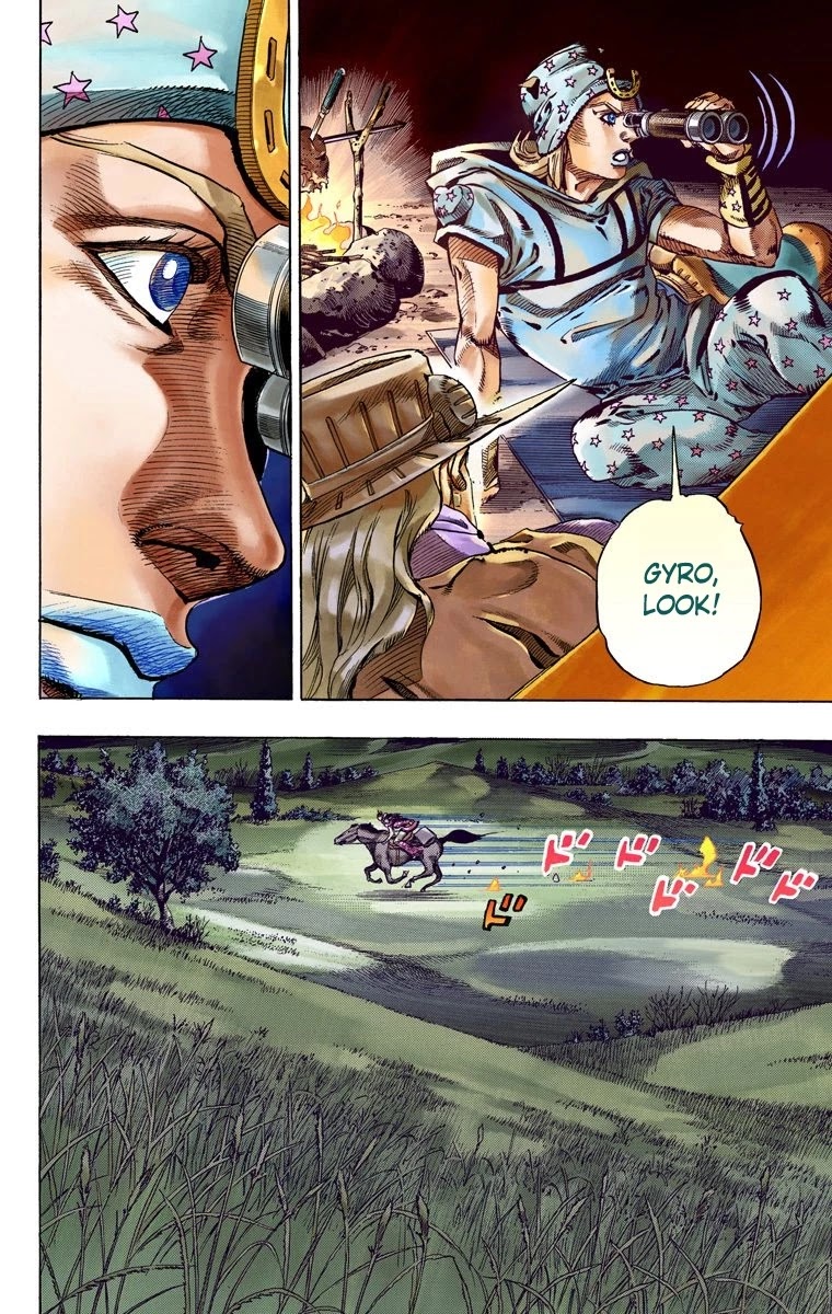 JoJo's Bizarre Adventure Part 7 - Steel Ball Run (Official Colored) Chapter 56 page 10 - Chapter 56: Civil War Part 1