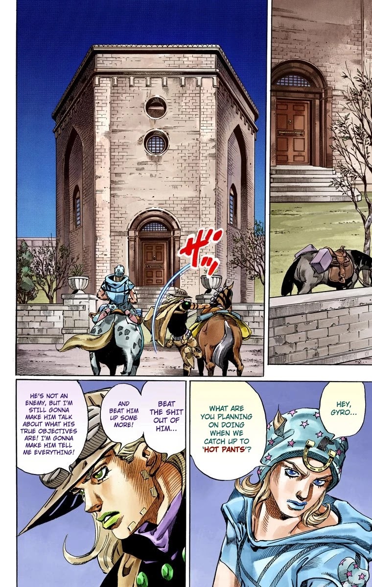 JoJo's Bizarre Adventure Part 7 - Steel Ball Run (Official Colored) Chapter 56 page 15 - Chapter 56: Civil War Part 1