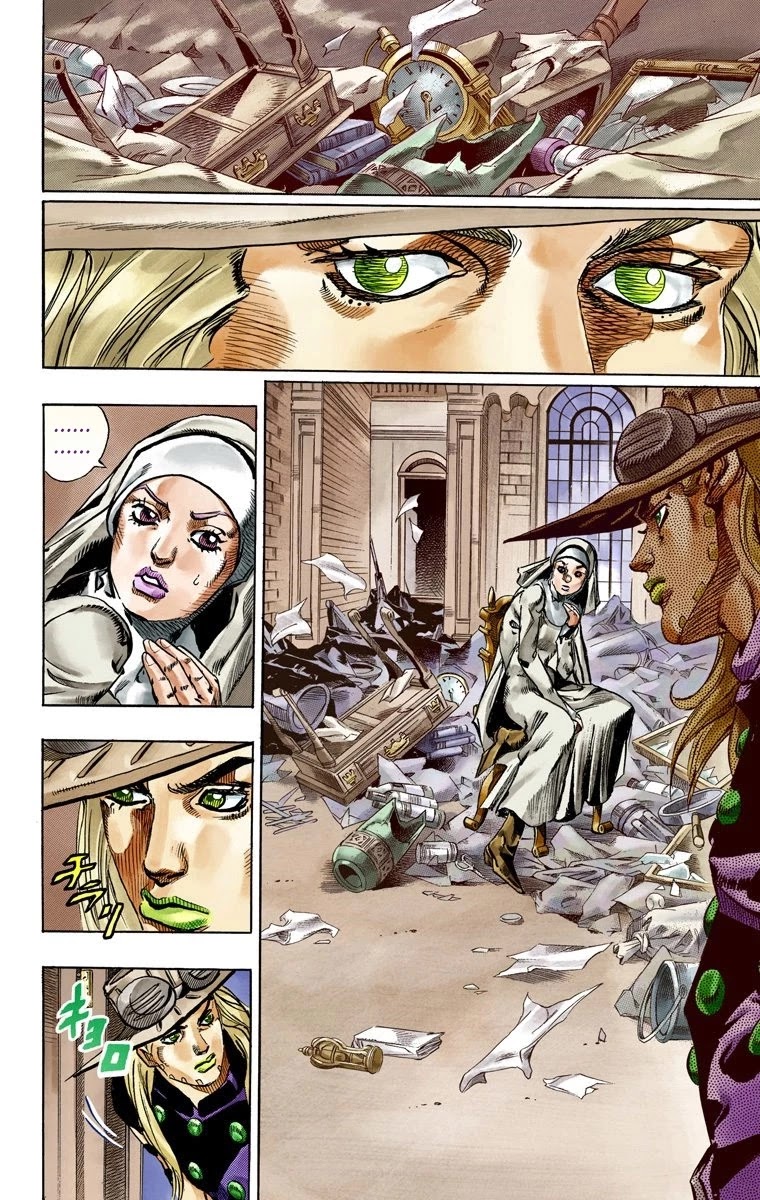 JoJo's Bizarre Adventure Part 7 - Steel Ball Run (Official Colored) Chapter 56 page 17 - Chapter 56: Civil War Part 1