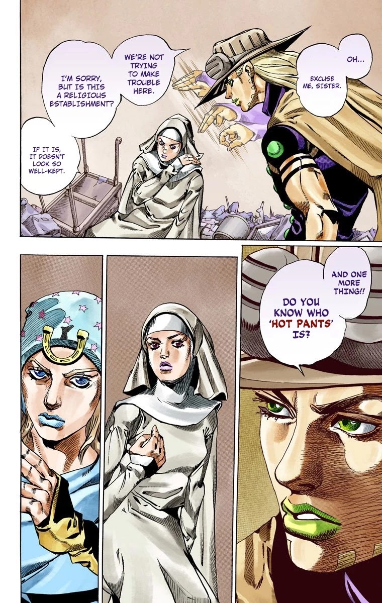 JoJo's Bizarre Adventure Part 7 - Steel Ball Run (Official Colored) Chapter 56 page 19 - Chapter 56: Civil War Part 1