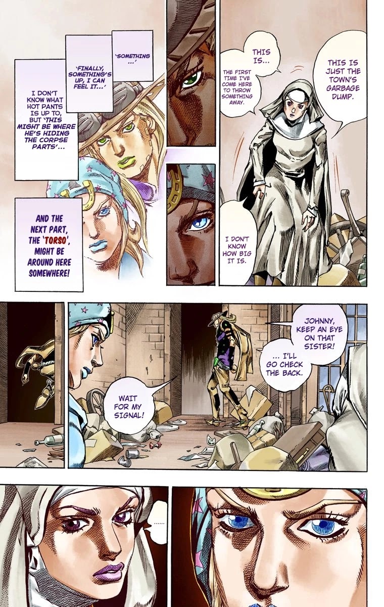 JoJo's Bizarre Adventure Part 7 - Steel Ball Run (Official Colored) Chapter 56 page 20 - Chapter 56: Civil War Part 1