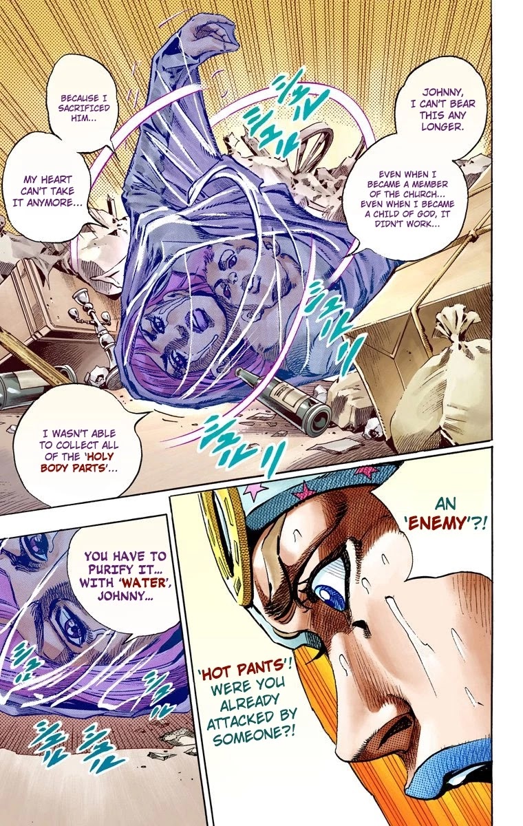 JoJo's Bizarre Adventure Part 7 - Steel Ball Run (Official Colored) Chapter 56 page 27 - Chapter 56: Civil War Part 1