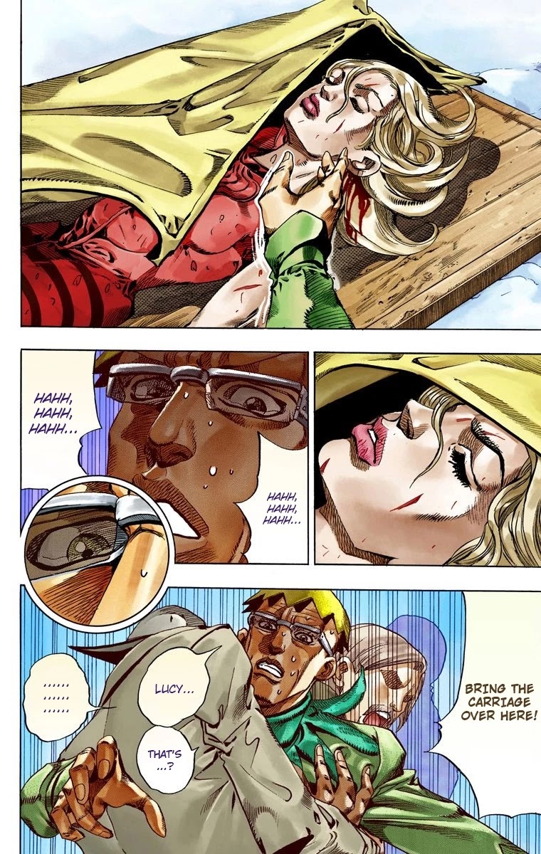 JoJo's Bizarre Adventure Part 7 - Steel Ball Run (Official Colored) Chapter 56 page 6 - Chapter 56: Civil War Part 1