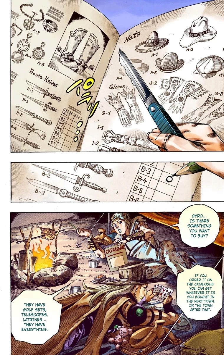 JoJo's Bizarre Adventure Part 7 - Steel Ball Run (Official Colored) Chapter 56 page 8 - Chapter 56: Civil War Part 1