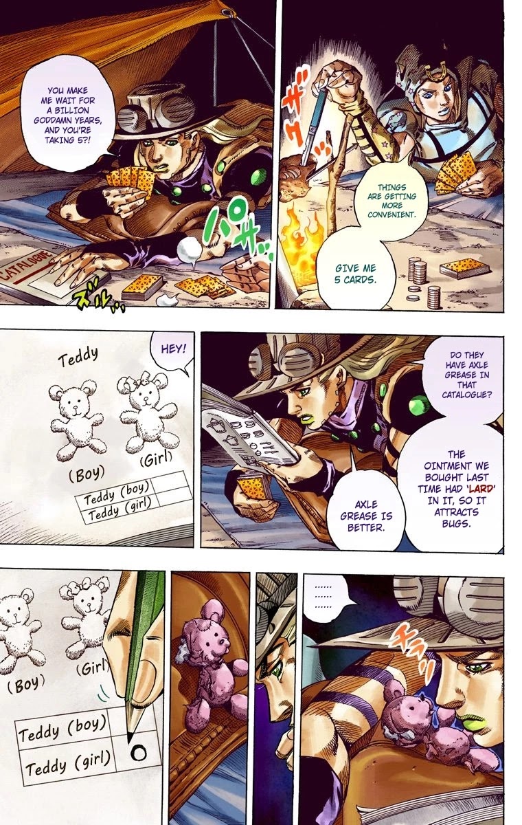JoJo's Bizarre Adventure Part 7 - Steel Ball Run (Official Colored) Chapter 56 page 9 - Chapter 56: Civil War Part 1