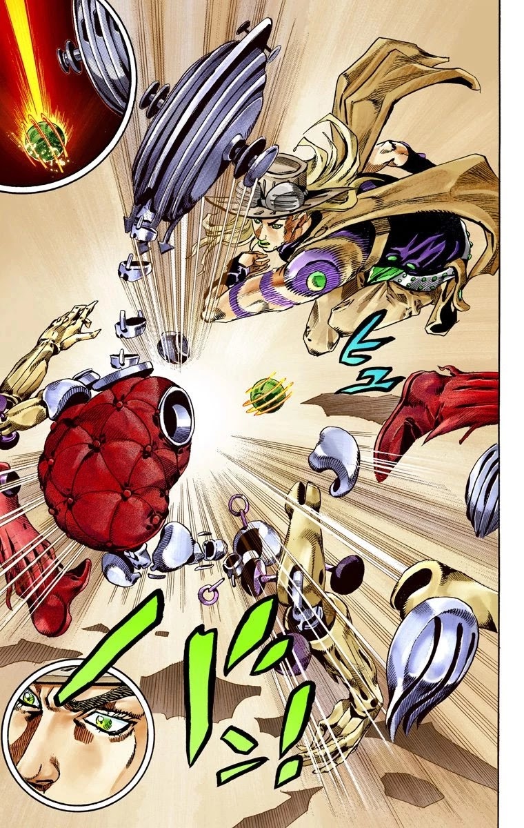 JoJo's Bizarre Adventure Part 7 - Steel Ball Run (Official Colored) Chapter 57 page 10 - Chapter 57: Civil War Part 2