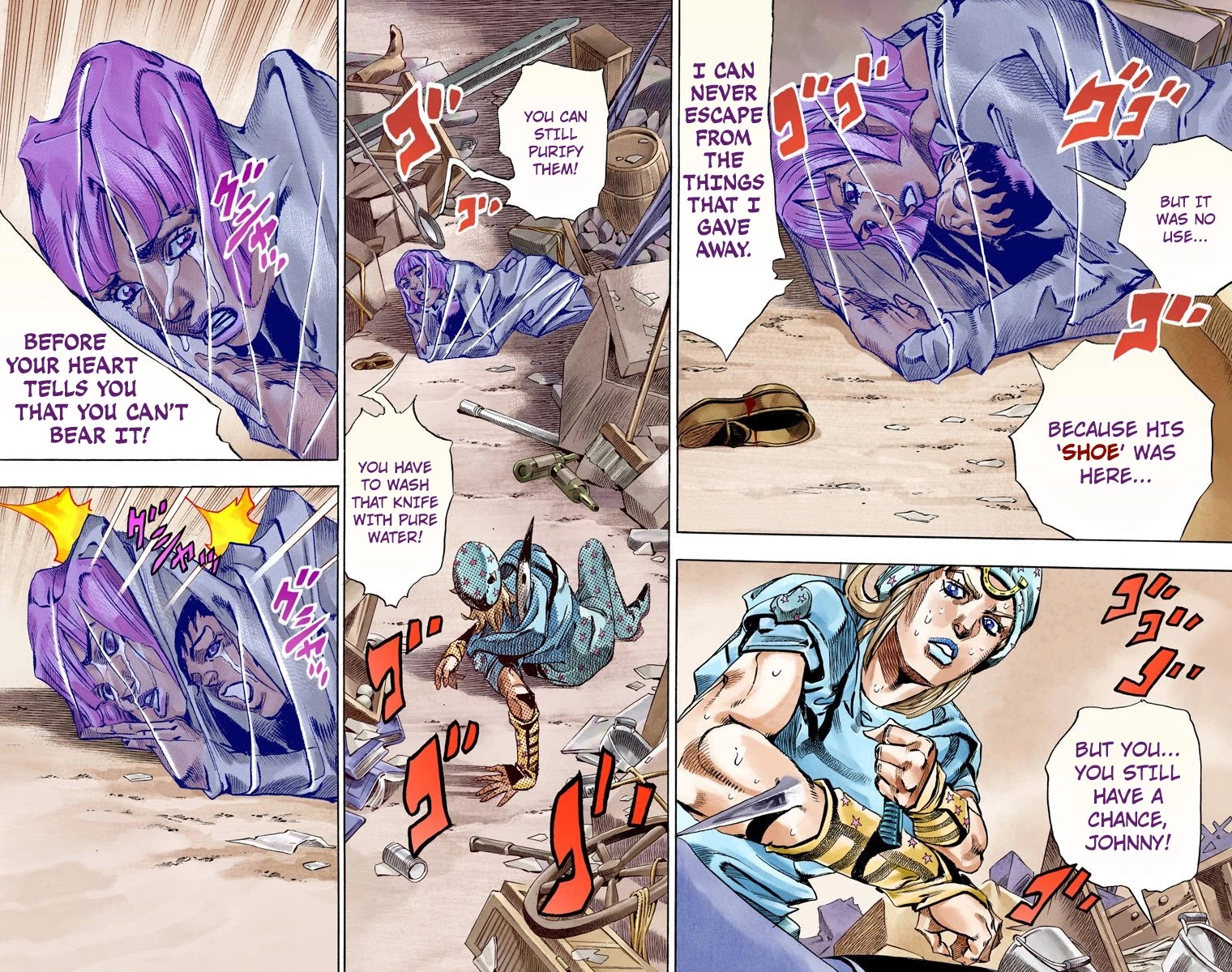 JoJo's Bizarre Adventure Part 7 - Steel Ball Run (Official Colored) Chapter 57 page 20 - Chapter 57: Civil War Part 2