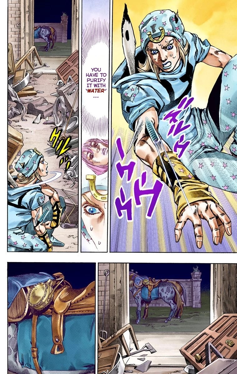 JoJo's Bizarre Adventure Part 7 - Steel Ball Run (Official Colored) Chapter 57 page 23 - Chapter 57: Civil War Part 2