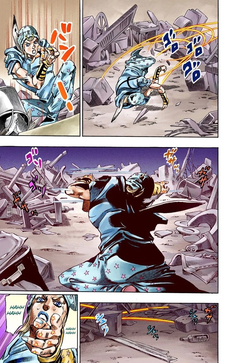JoJo's Bizarre Adventure Part 7 - Steel Ball Run (Official Colored) Chapter 57 page 26 - Chapter 57: Civil War Part 2