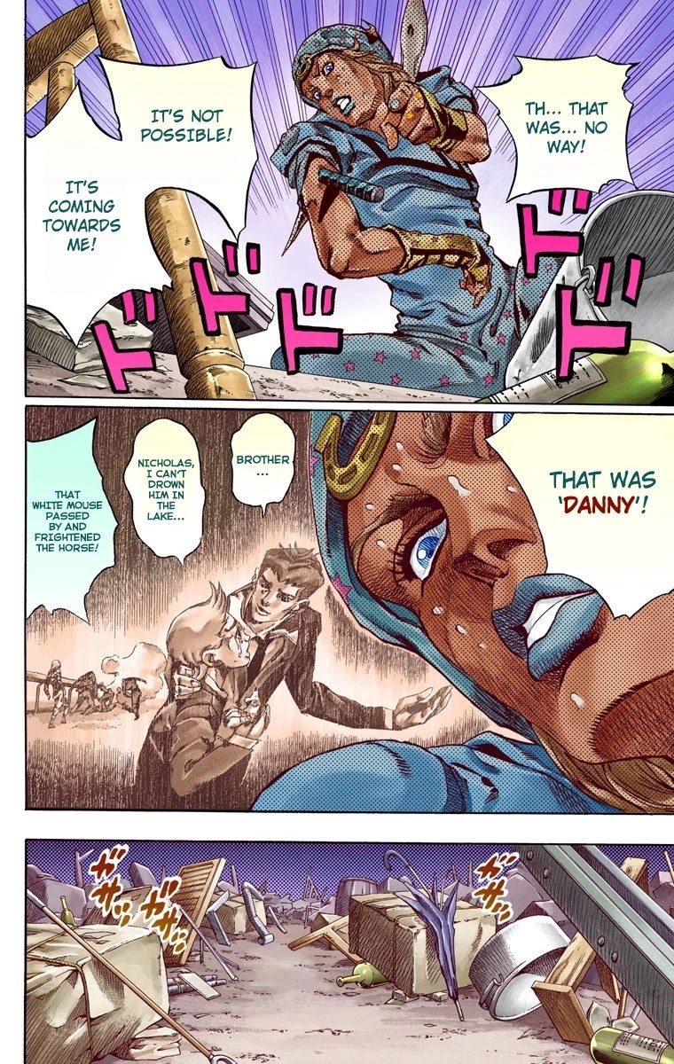 JoJo's Bizarre Adventure Part 7 - Steel Ball Run (Official Colored) Chapter 57 page 27 - Chapter 57: Civil War Part 2