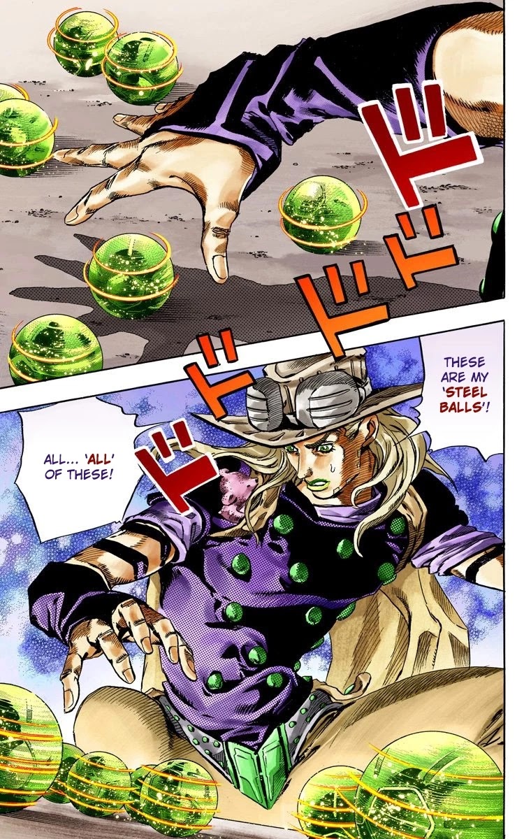 JoJo's Bizarre Adventure Part 7 - Steel Ball Run (Official Colored) Chapter 57 page 28 - Chapter 57: Civil War Part 2