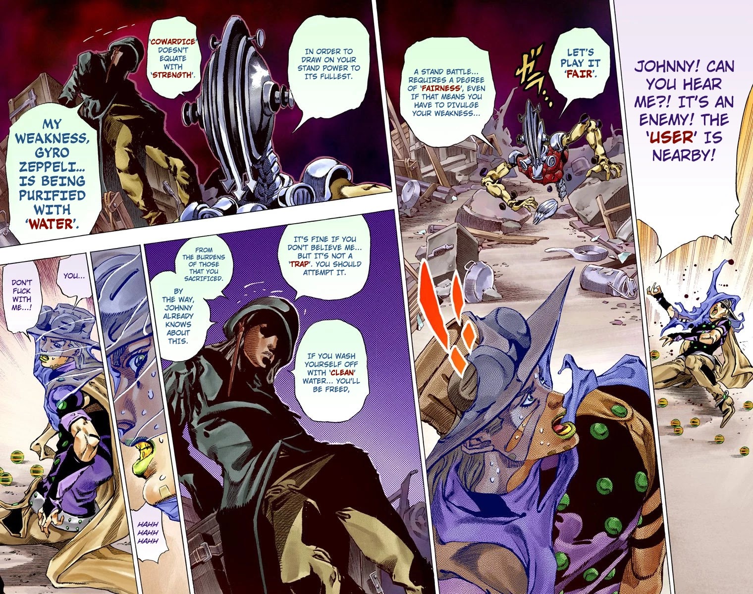 JoJo's Bizarre Adventure Part 7 - Steel Ball Run (Official Colored) Chapter 57 page 31 - Chapter 57: Civil War Part 2