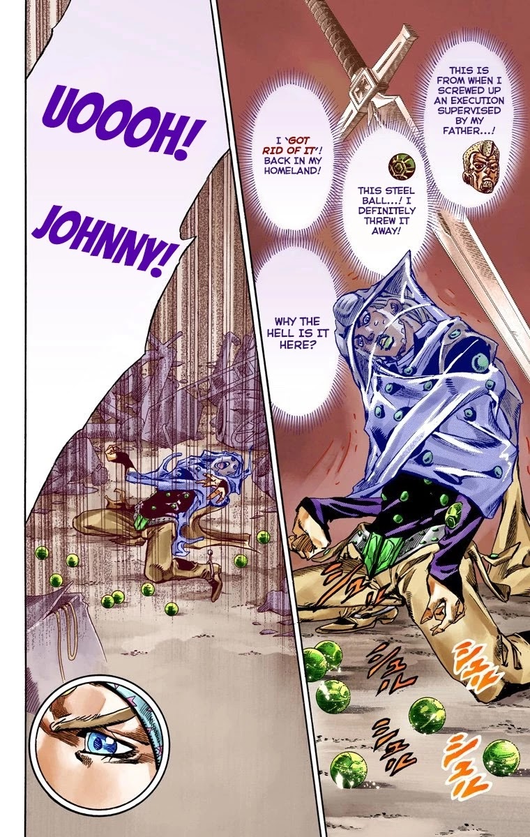JoJo's Bizarre Adventure Part 7 - Steel Ball Run (Official Colored) Chapter 57 page 34 - Chapter 57: Civil War Part 2