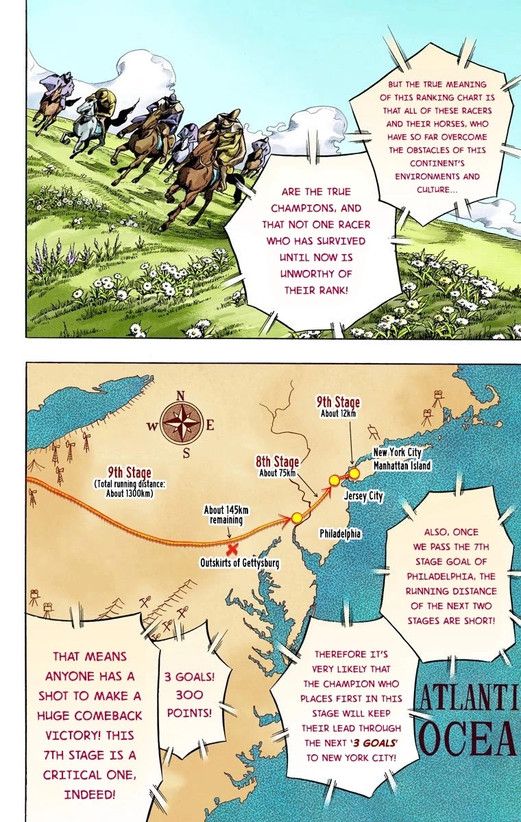 JoJo's Bizarre Adventure Part 7 - Steel Ball Run (Official Colored) Chapter 57 page 4 - Chapter 57: Civil War Part 2