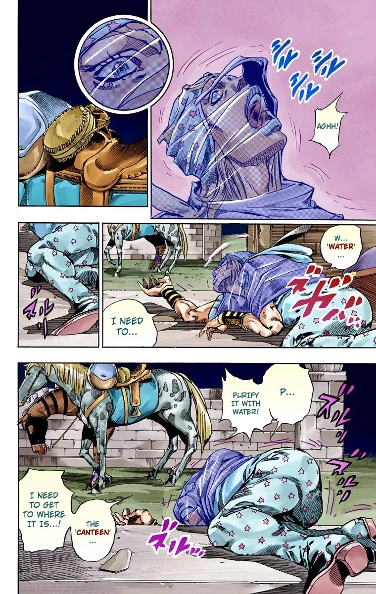 JoJo's Bizarre Adventure Part 7 - Steel Ball Run (Official Colored) Chapter 57 page 42 - Chapter 57: Civil War Part 2