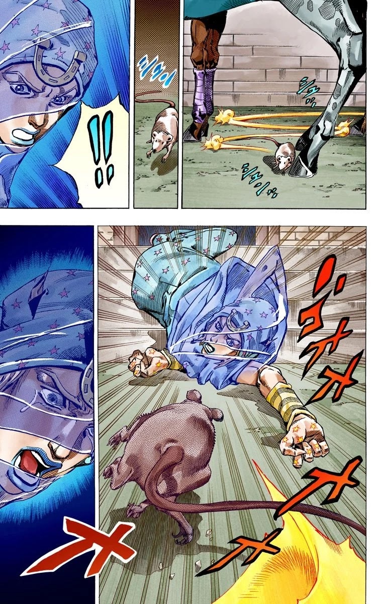 JoJo's Bizarre Adventure Part 7 - Steel Ball Run (Official Colored) Chapter 57 page 43 - Chapter 57: Civil War Part 2