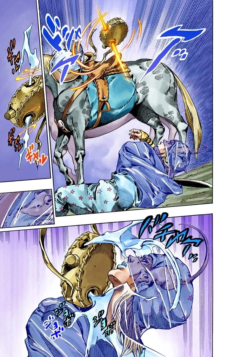 JoJo's Bizarre Adventure Part 7 - Steel Ball Run (Official Colored) Chapter 57 page 48 - Chapter 57: Civil War Part 2