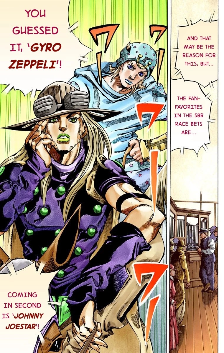 JoJo's Bizarre Adventure Part 7 - Steel Ball Run (Official Colored) Chapter 57 page 5 - Chapter 57: Civil War Part 2
