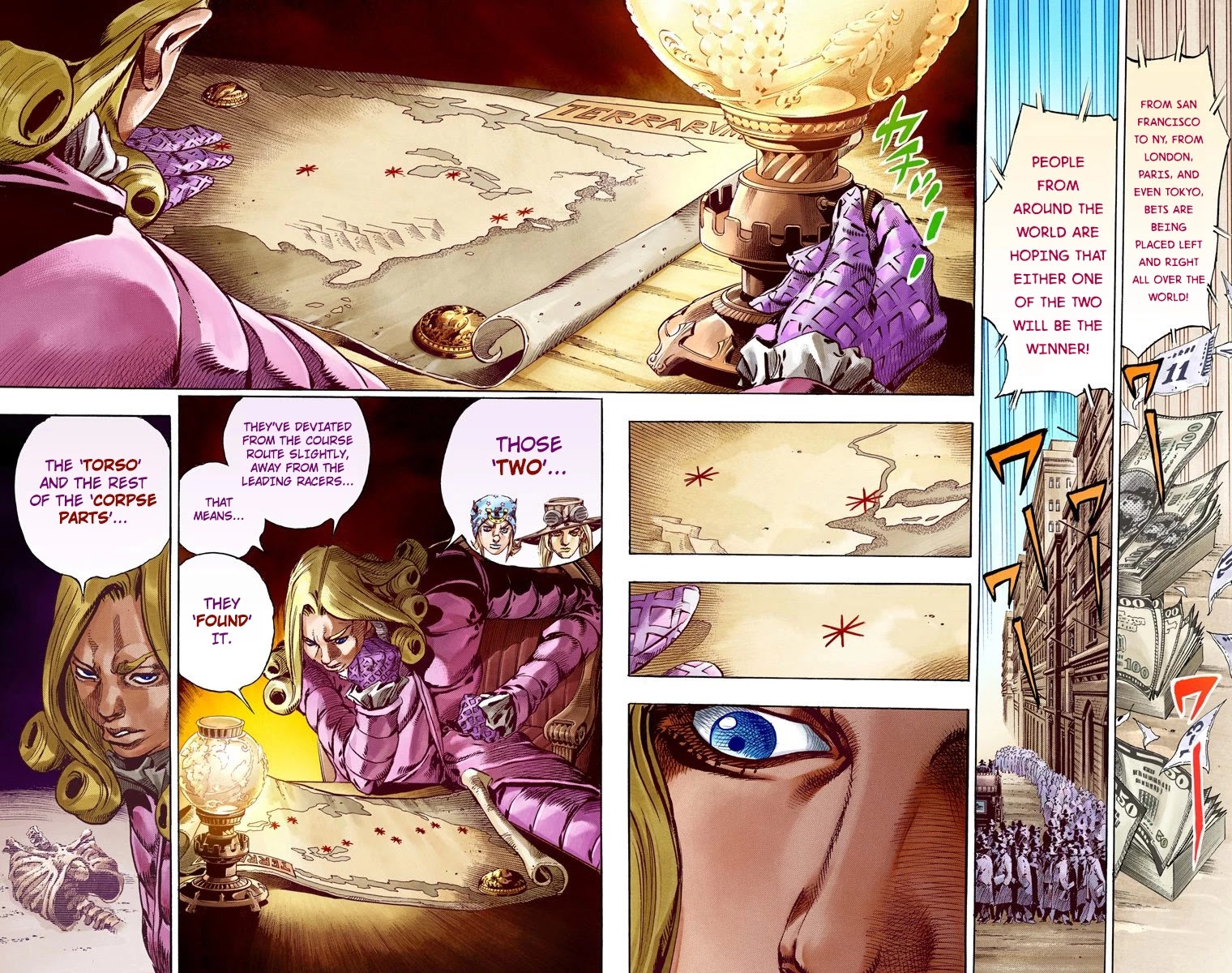 JoJo's Bizarre Adventure Part 7 - Steel Ball Run (Official Colored) Chapter 57 page 6 - Chapter 57: Civil War Part 2