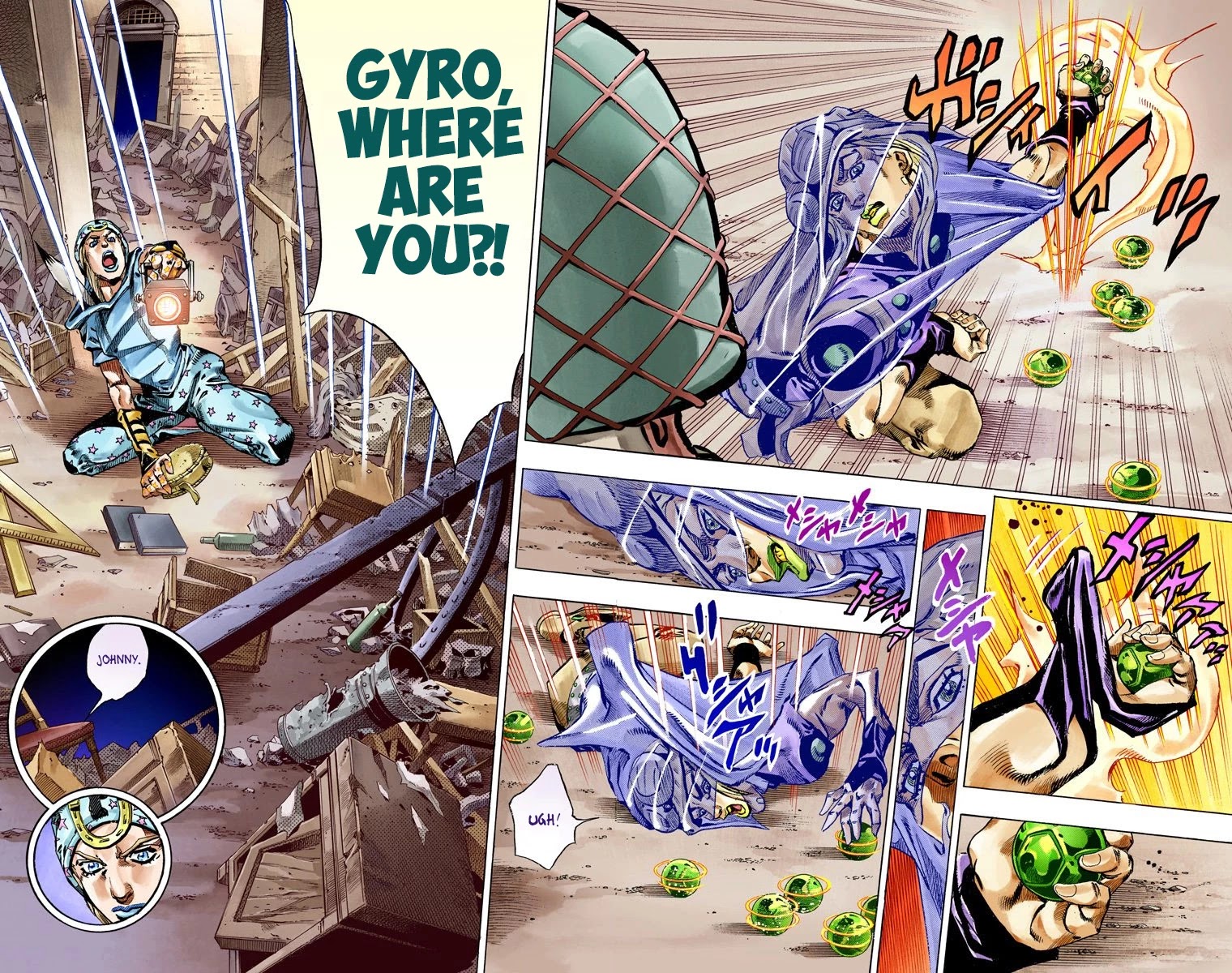 JoJo's Bizarre Adventure Part 7 - Steel Ball Run (Official Colored) Chapter 58 page 11 - Chapter 58: Civil War Part 3