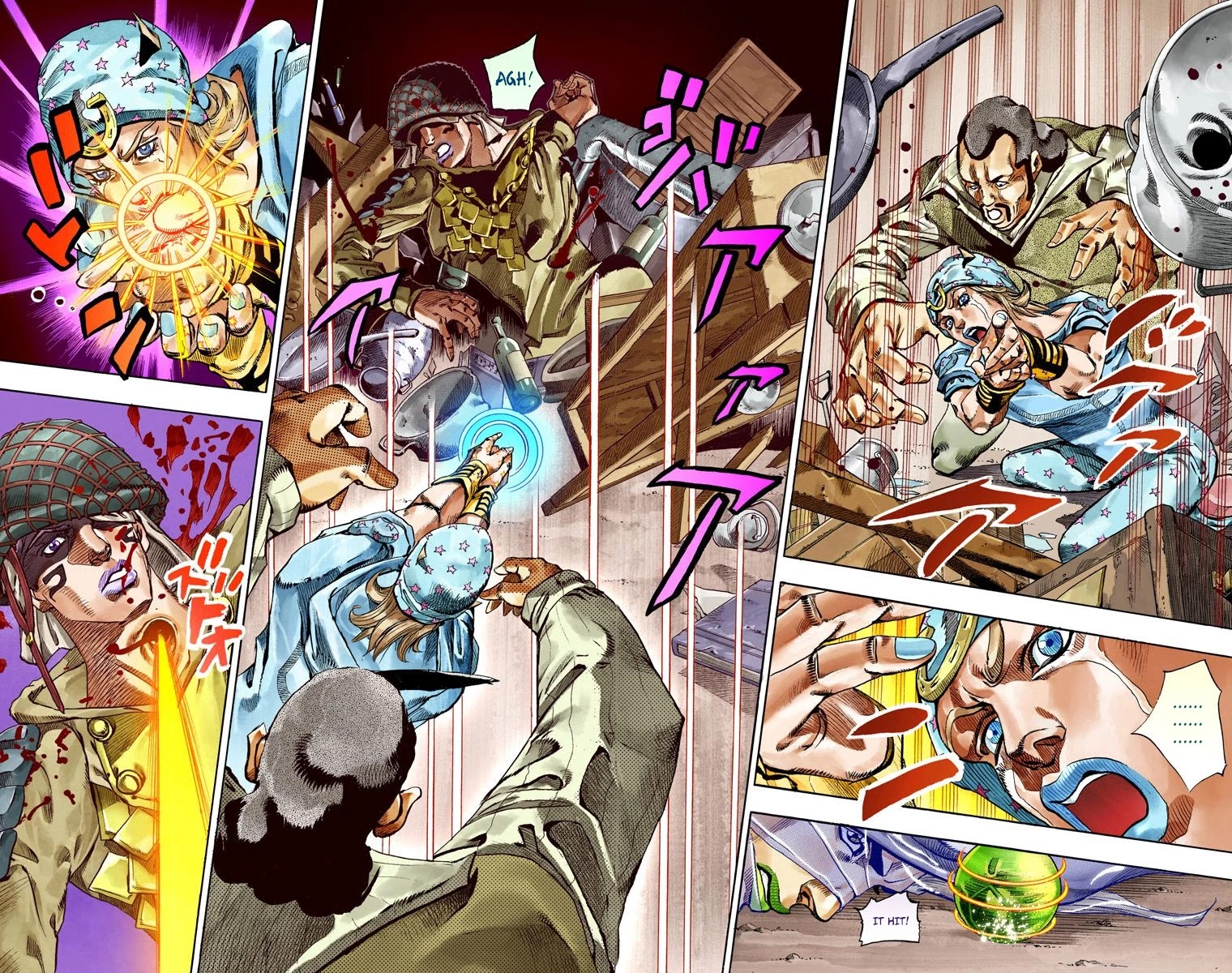 JoJo's Bizarre Adventure Part 7 - Steel Ball Run (Official Colored) Chapter 58 page 28 - Chapter 58: Civil War Part 3