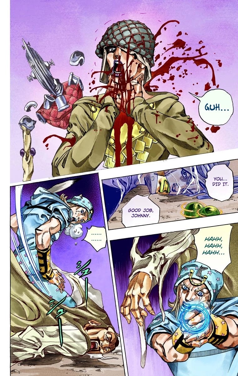 JoJo's Bizarre Adventure Part 7 - Steel Ball Run (Official Colored) Chapter 58 page 29 - Chapter 58: Civil War Part 3