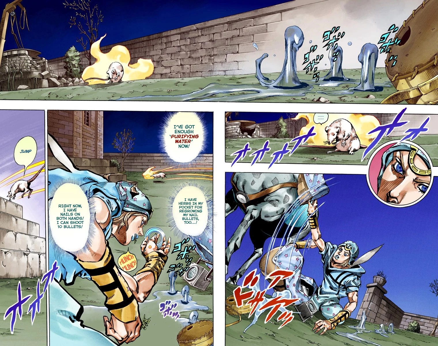 JoJo's Bizarre Adventure Part 7 - Steel Ball Run (Official Colored) Chapter 58 page 3 - Chapter 58: Civil War Part 3