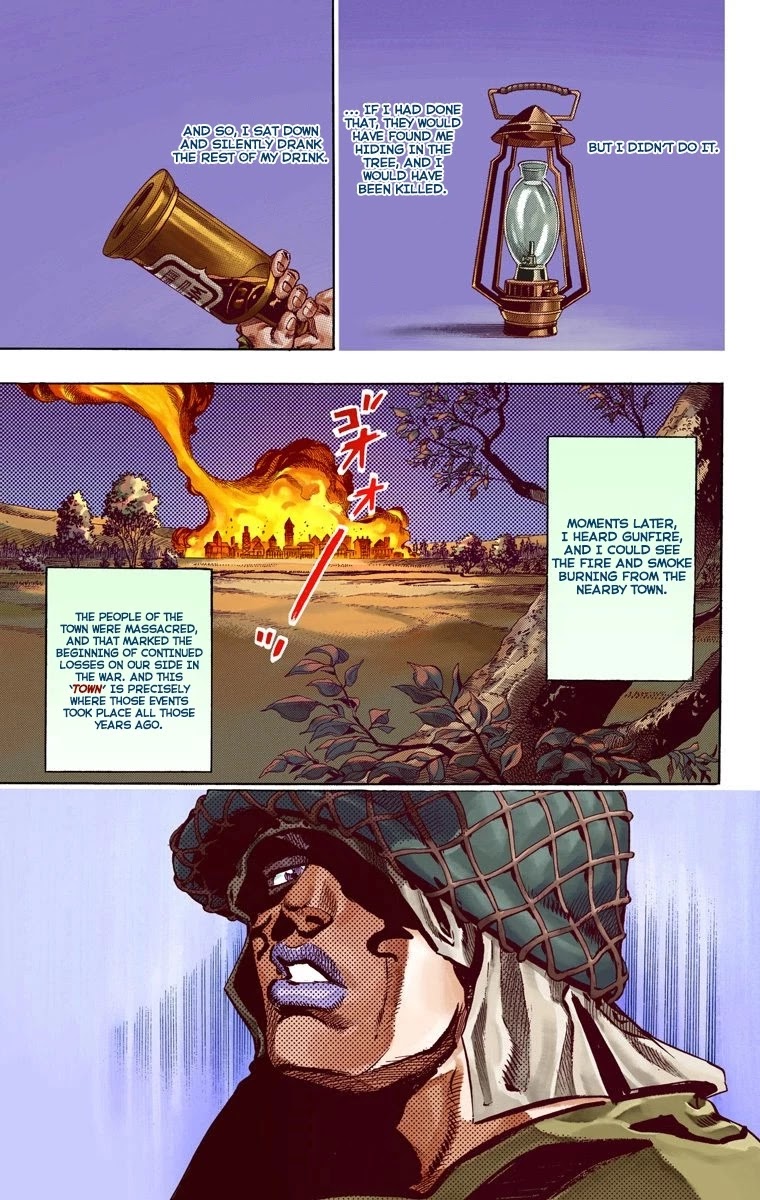 JoJo's Bizarre Adventure Part 7 - Steel Ball Run (Official Colored) Chapter 58 page 39 - Chapter 58: Civil War Part 3