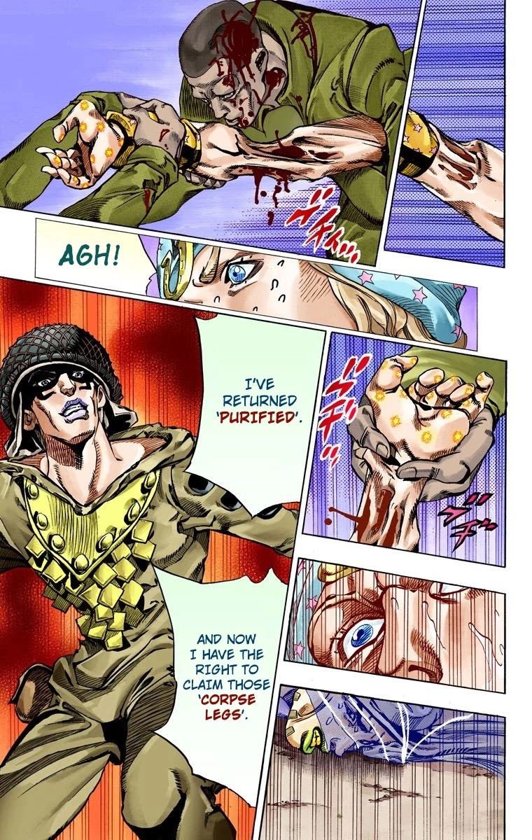 JoJo's Bizarre Adventure Part 7 - Steel Ball Run (Official Colored) Chapter 58 page 41 - Chapter 58: Civil War Part 3