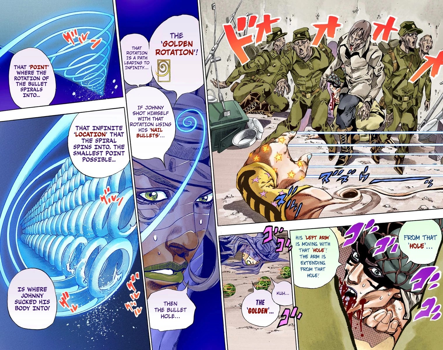 JoJo's Bizarre Adventure Part 7 - Steel Ball Run (Official Colored) Chapter 59 page 14 - Chapter 59: Gettysburg Dream