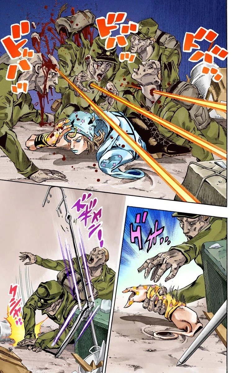 JoJo's Bizarre Adventure Part 7 - Steel Ball Run (Official Colored) Chapter 59 page 18 - Chapter 59: Gettysburg Dream