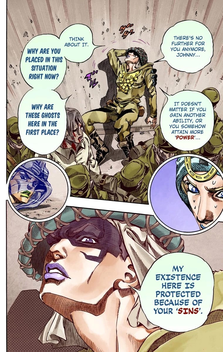 JoJo's Bizarre Adventure Part 7 - Steel Ball Run (Official Colored) Chapter 59 page 22 - Chapter 59: Gettysburg Dream